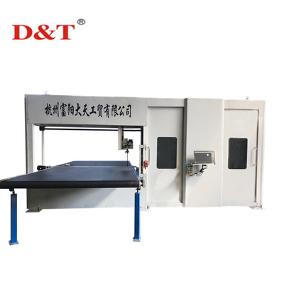 CNC PU ফোম স্পঞ্জ কাটার মেশিন 380V উল্লম্ব ঘূর্ণায়মান কনট্যুর