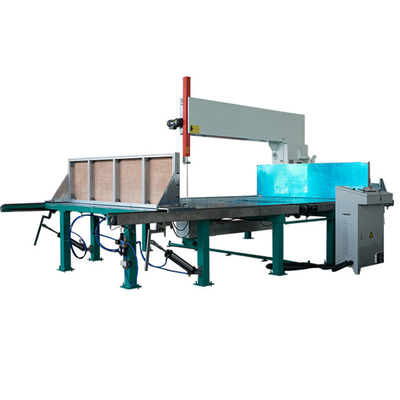 শীটে 1.74kw 1200mm উচ্চতা PU ফোম কাটার মেশিন উল্লম্ব সিই