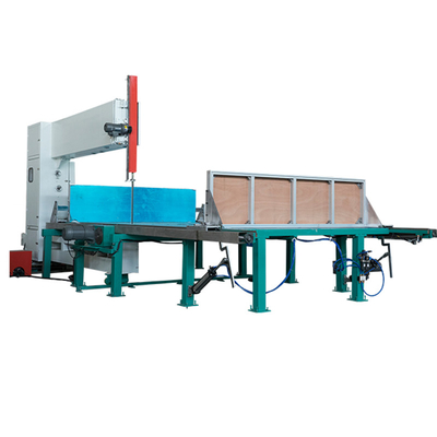 শীটে 1.74kw 1200mm উচ্চতা PU ফোম কাটার মেশিন উল্লম্ব সিই