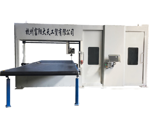উল্লম্ব PU অনমনীয় ফোম Cnc ঘূর্ণায়মান কনট্যুর কাটার মেশিন DTC-R2012V