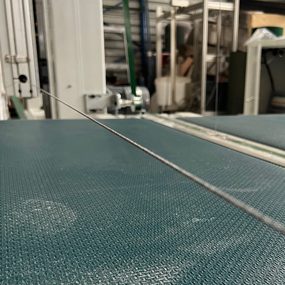 DT অনমনীয় PU CNC ফোম কাটিং মেশিন ডুয়াল ফাস্ট ওয়্যার ব্লেড 2.0mm 3kW*2pcs