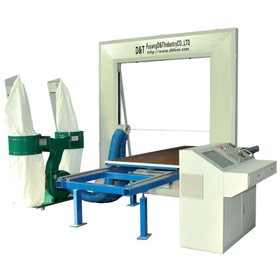 2mm EVA PU ফেনা কর্তনকারী অনুভূমিক CNC উচ্চ নির্ভুলতা