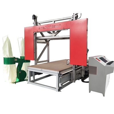 2mm EVA PU ফেনা কর্তনকারী অনুভূমিক CNC উচ্চ নির্ভুলতা