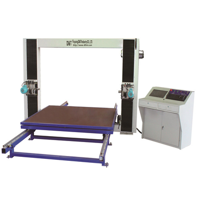 D&T CNC স্পঞ্জ ফোম PU কাটিং মেশিন স্বয়ংক্রিয় অনুভূমিক দোদুল্যমান