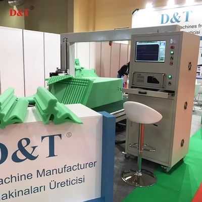 ডুয়াল ব্লেড ১০মি/মিনিট CNC কাটিং মেশিন, CE সার্টিফিকেট সহ নমনীয় PU এর জন্য এবং অসিলেটিং ব্লেড কাটার
