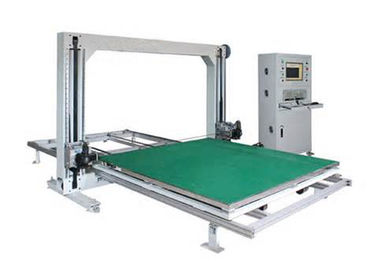 DTC-S1212 CNC ল্যাটেক্স বেসোটেক্ট স্পঞ্জ/ নমনীয় পিইউ কাটিং মেশিন ওয়ার্কটেবল সহ দোদুল্যমান ব্লেড