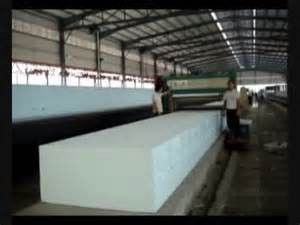 নমনীয় PU ফোম কাটার জন্য উচ্চ নির্ভুলতা অনুভূমিক স্পঞ্জ উত্পাদন লাইন 8500mm