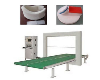 কম্পনশীল 4KW উলম্ব ব্লু প্রকার CNC স্বয়ংক্রিয় Oscillating ব্লেড কাটার যন্ত্র উচ্চ গতি