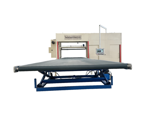 অনমনীয় ফোম রক উলের জন্য ডুয়াল ব্লেড 3D আকারের Cnc কাটিং মেশিন