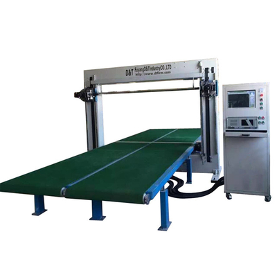 স্পঞ্জের জন্য অনুভূমিক 4kw 380V অসিলেটিং ব্লেড কাটার মেশিন