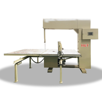 ম্যানুয়াল উল্লম্ব স্পঞ্জ গদি ফেনা কাটা মেশিন CNC