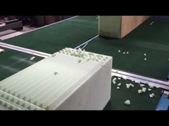 Horzontal oscillating contour cutter