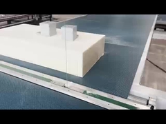 ডিটিসি-এফকে২০১২ সিএনসি পিইউ ফোম স্পঞ্জ কাটার মেশিন অনুভূমিক এবং উল্লম্ব ব্লেড