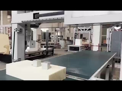 ডুয়াল ব্লেড PU অনমনীয় ফোম কাটার DTC-SD2012 উল্লম্ব অসিলেটিং 10kw