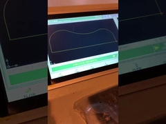 ডুয়াল ব্লেড সিএনসি কনট্যুর কাটিং মেশিন ভাইব্রেশন নাইফ অসিলেটিং পিইউ ফোম স্পঞ্জ