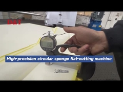 গোলাকার পিইউ বৃত্তাকার ফোম কাটার মেশিন ডিজিটাল, বৃত্তাকার অনুভূমিক কাটার