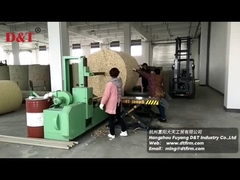 নমনীয় পিইউ / স্কয়ার ফোমের জন্য স্বয়ংক্রিয় ব্লেড সার্কেল হরিজোন্টাল কাটার