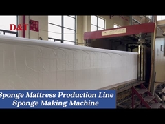 সম্পূর্ণ স্বয়ংক্রিয় স্পঞ্জ উৎপাদন লাইন/পিইউ ফোম উৎপাদন মেশিন